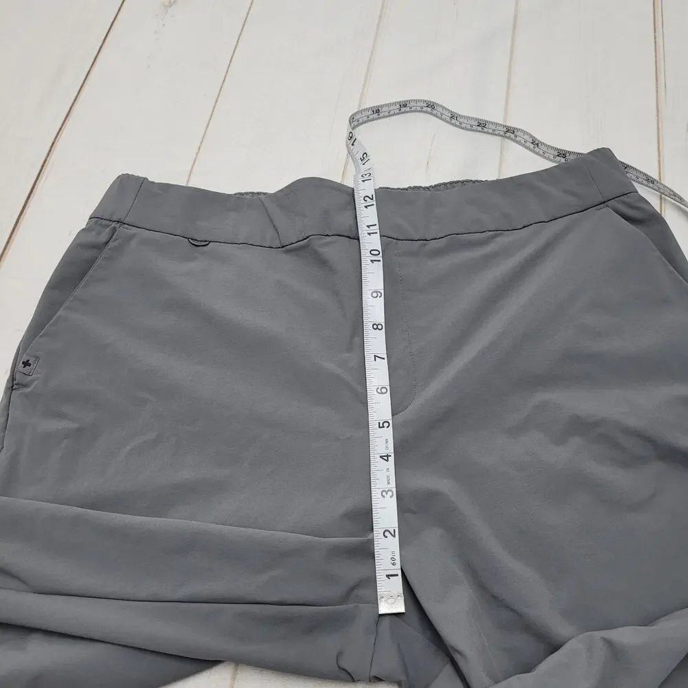 Figs pro Tailors tailored trouser pants gray slim straight